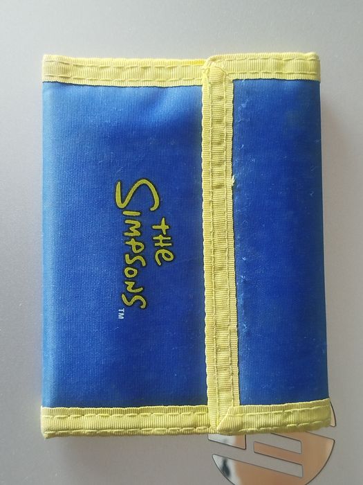 Porta-moedas/carteira dos Simpsons antigo