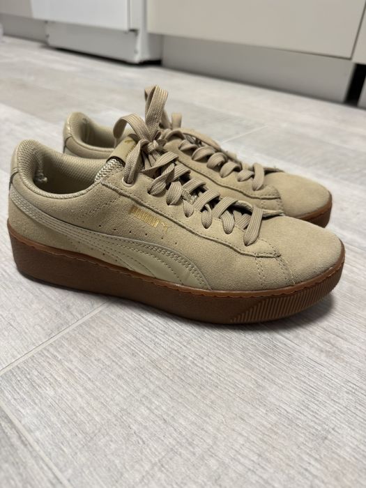 Кеди Puma натуральна замша
