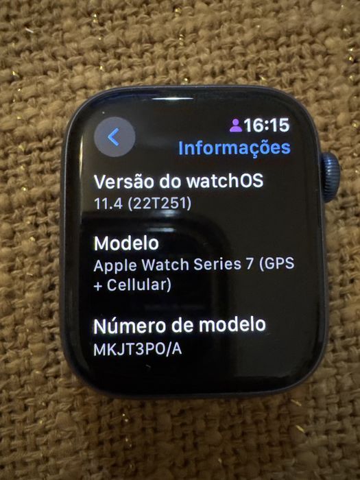 Apple Watch series 7 45mm Blue