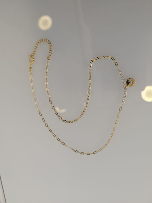 Fio dourado em prata 925