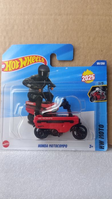 Honda motocampo hot wheels