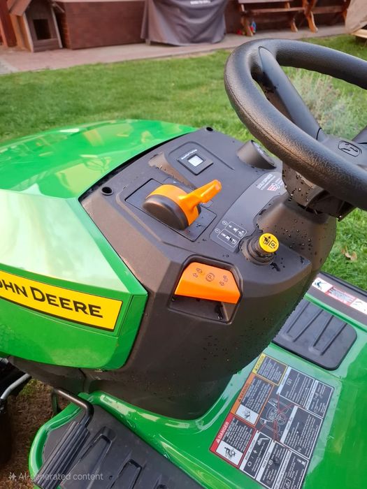 John Deere S130  traktorek kosiarka z USA 22KM  jak nowy jedyne 1.8mh