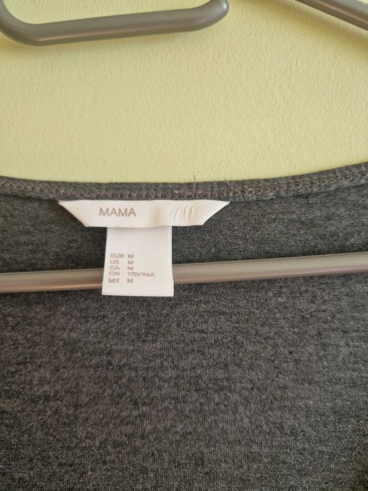 Bluzka firmy H&M do karmienia, rękaw 3/4, rozmiar M