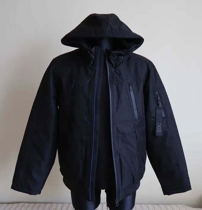 Kurtka bomberka EDC by ESPRIT - czarna - NOWA, retail: 620zł