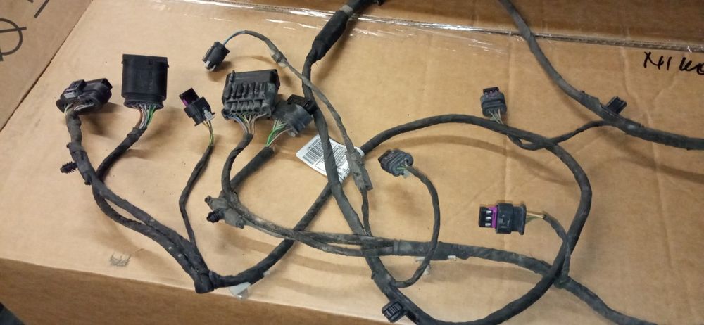 BMW 6 GT wiązka instalacja zderzaka przód przedniego Pdc