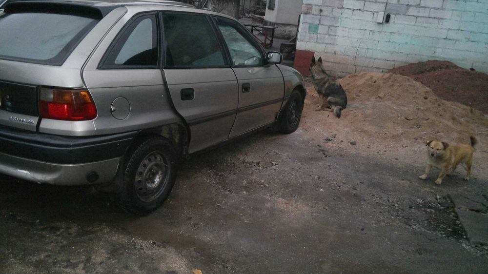 Кузов Opel Astra f двері,ляда,криша