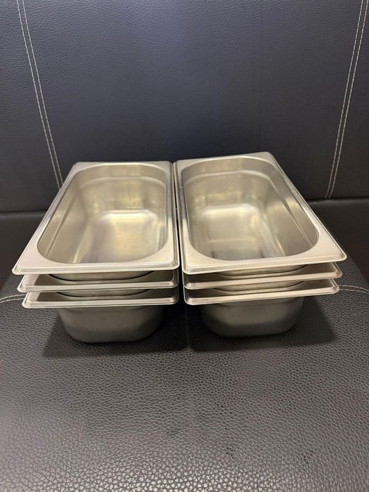Conjunto 6 containers inox