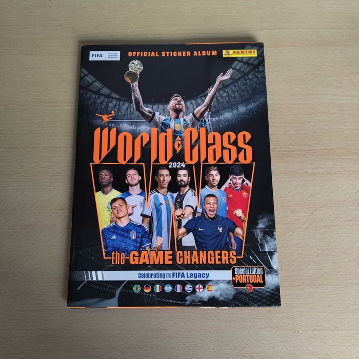 Coleção Cromos Futebol World Class Panini 2024 Edição Especial PT