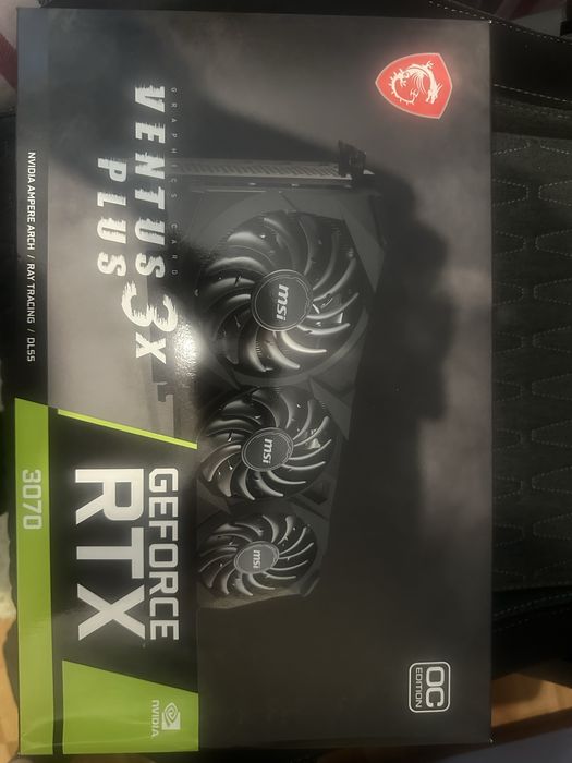 Відеокарта MSI GeForce RTX 3070 VENTUS 3X PLUS 8Gb OC LHR