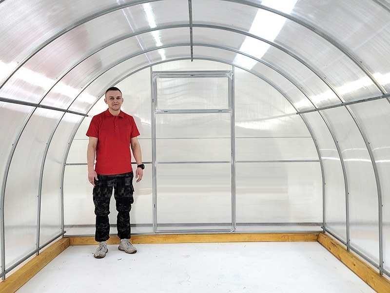 Szklarnia z poliwęglanu 3x4 3x6 3x8 3x10 POLSKI PRODUCENT + DOSTAWA