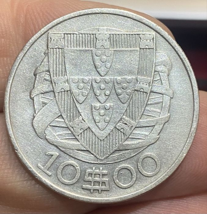 Moeda 1549 - 10 Escudos 1932 Prata