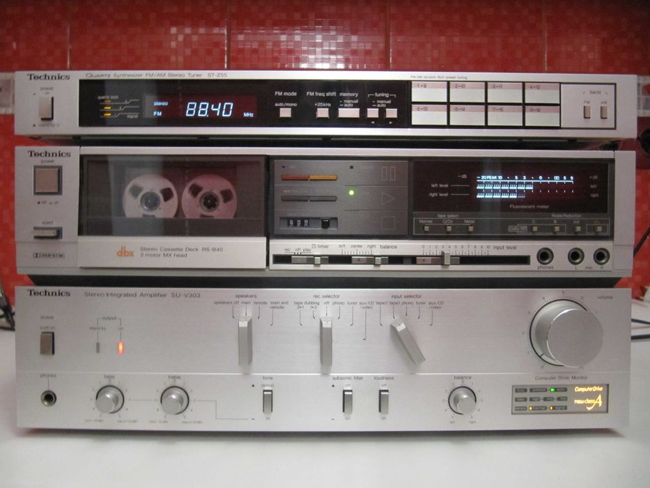 TECHNICS RS-B40 HI-FI – ЛЮКСОВА Касетна Дека (Відмінний Стан)