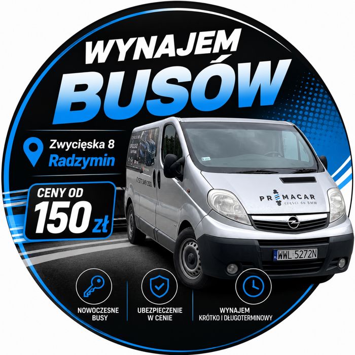 Wynajem busów Radzymin