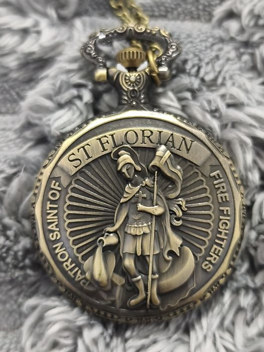 Relógio de Bolso São Floriano (Santo Padroeiro dos Bombeiros)