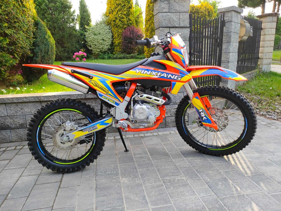 CROSS 250 21/18" NOWY Gaźnik Raty Transport KAYO ASIX ENDURO