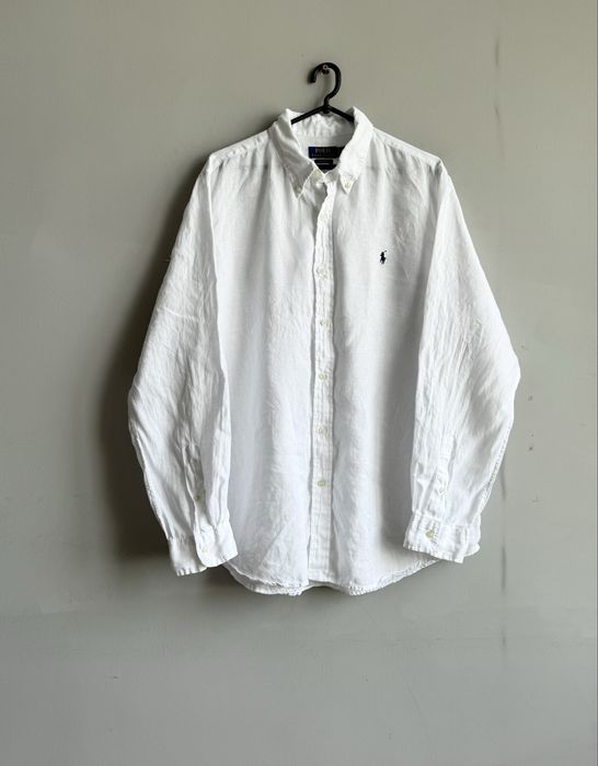 Льяна сорочка Polo Ralph Lauren hugo