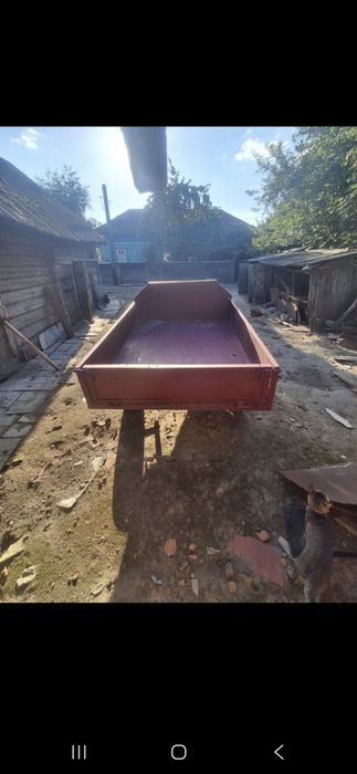 Продам прицеп для мотоблока, одноосный. Самоскид есть