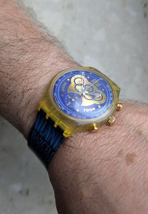 Swatch Chrono 100 lecie olimpiad 1994