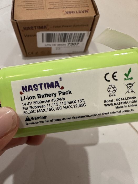 Bateria  Nastima do robota Robovac