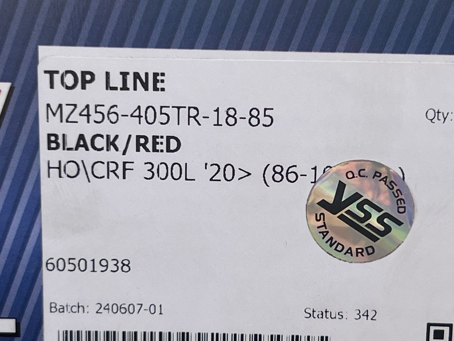 Suspensão YSS crf300L