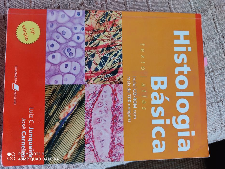 Livro Histologia Básica, Junqueira, 10 ed