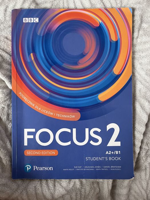 zestaw podręcznika oraz ćwiczen focus 2