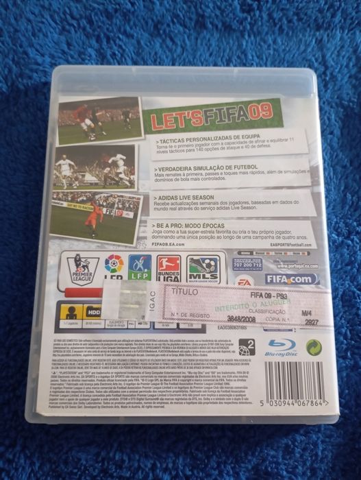 Fifa 09 para ps3