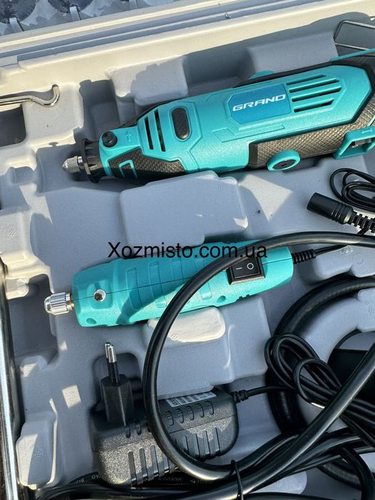 Гравер 2в1 Grand МГ-670К/12V ( 700W і 12V; 236 насадок) Чехія: 1 850 ...