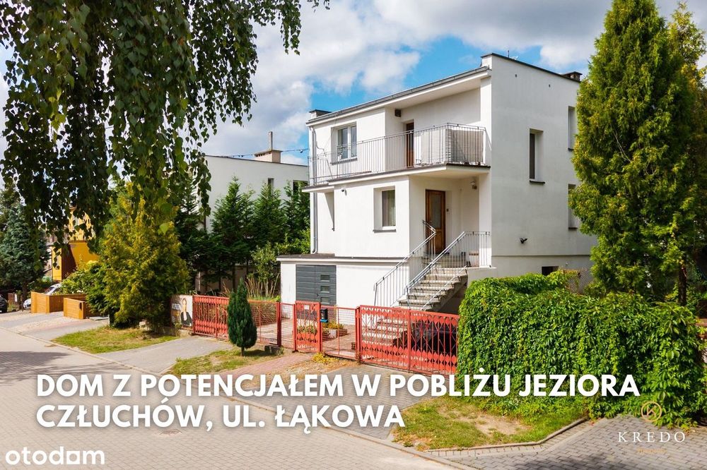 Dom w pobliżu jeziora | garaż | działka 693 m² | Człuchów, ul. Łąkowa
