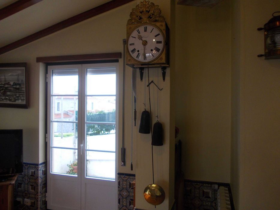 Antigo Relógio de Sala sec XIX A FUNCIONAR