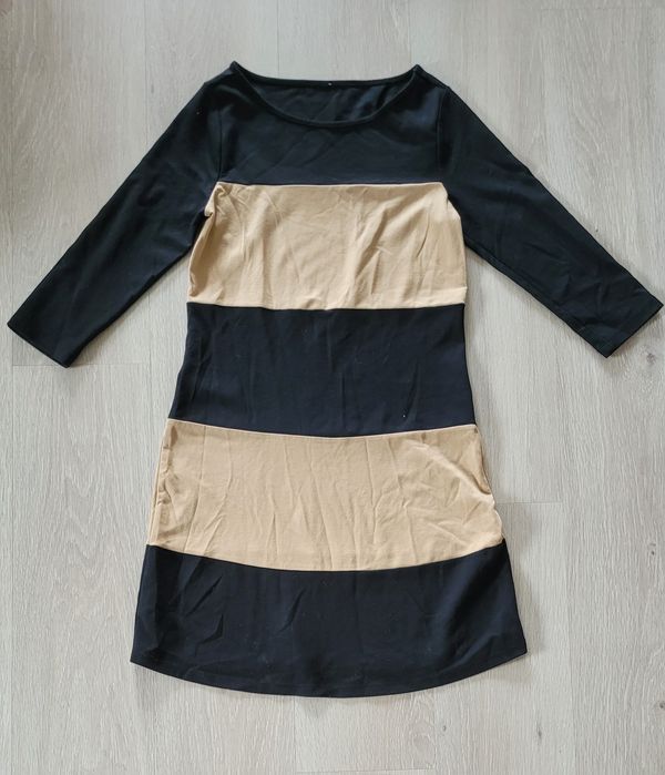 Sukienka codzienna S rękaw 3/4