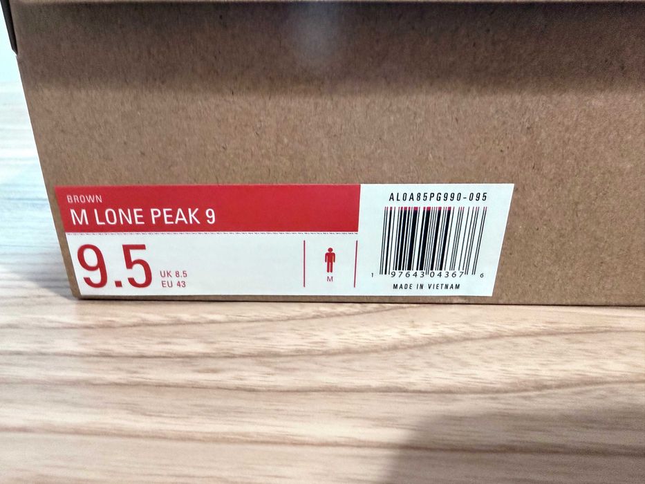 Altra Lone Peak 9 MaxTrac • Trail / Trekking • Zero Drop • NOWE • 43