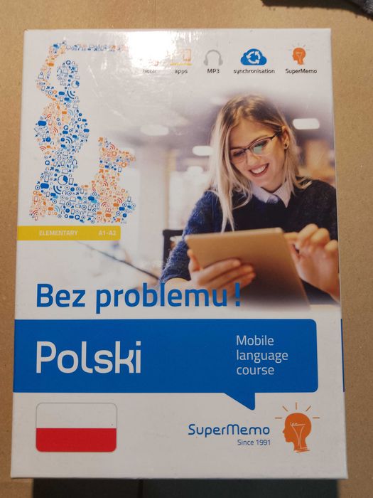 książka do nauki język polski bez problemu polsko - angielski