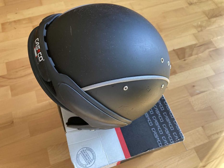 Kask narciarski snowboardowy CASCO Powder 2 Zielony Mat S/M 56-59 cm