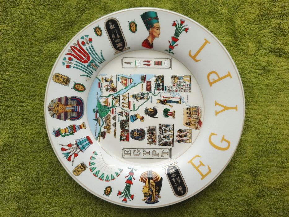 Сувенірна декоративна тарілка з Єгипту – 16 см
