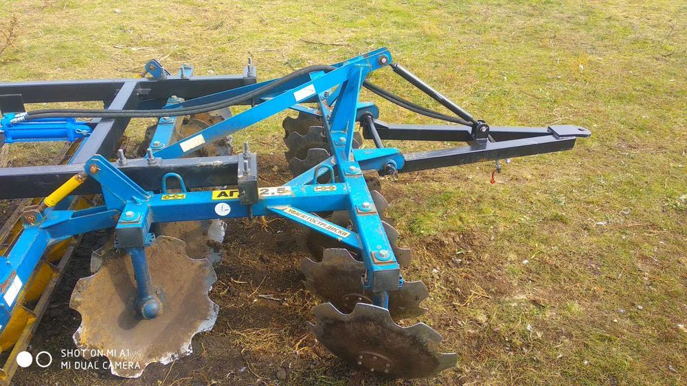 Причіпний пристрій до дискової борони АГД 2.5