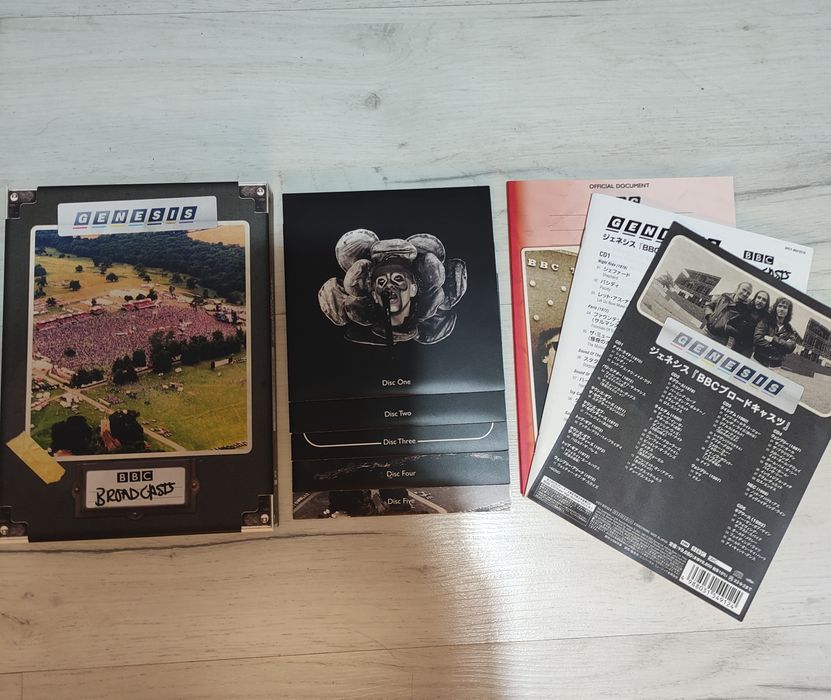 Genesis BBC Broadcasts 5 x shm-cd Japan