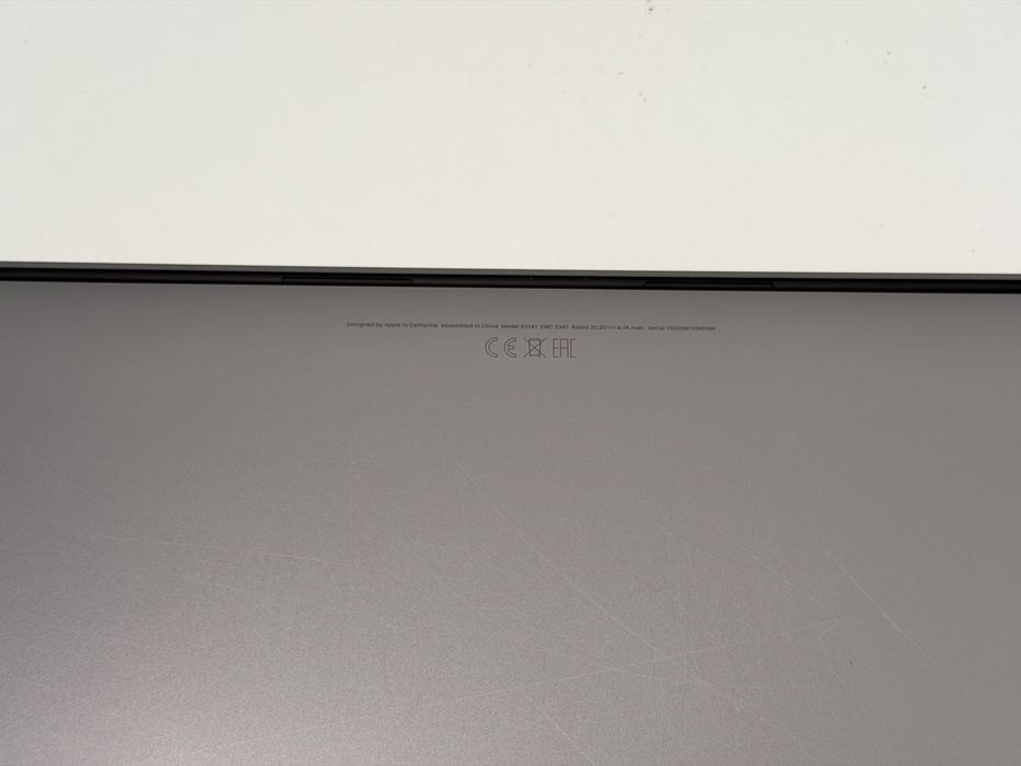 MacBook Pro 16 (A2141) - 2019 - i7/16GB/512GB - Space Gray - faktura VAT 23%