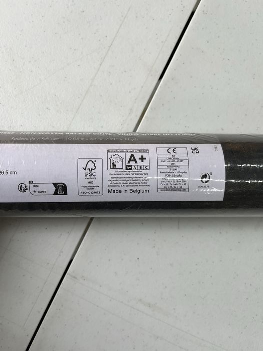 Papel Parede Caselio Metallise Noir