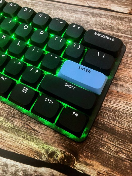 Epomaker Carbon60 Low Profile - klawiatura z wlókna węglowego