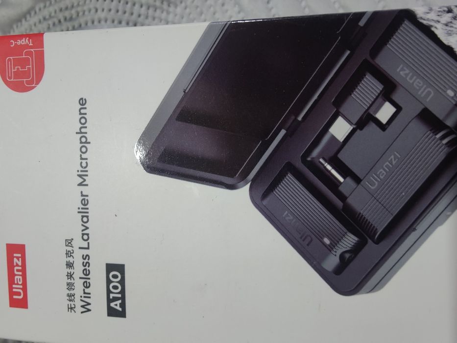 Ulanzi A100  петличний бездротовий мікрофон, новий