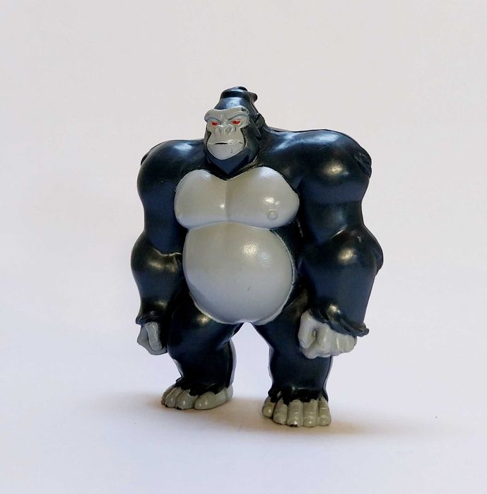 Bonecos Super-Homem e Gorila Grodd em pvc
