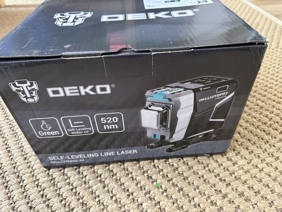Poziomica laserowa DEKO DKLL12TDP02-S3 12linii