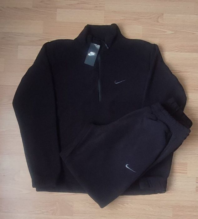 Костюм фліс, чорний, графіт  Nike