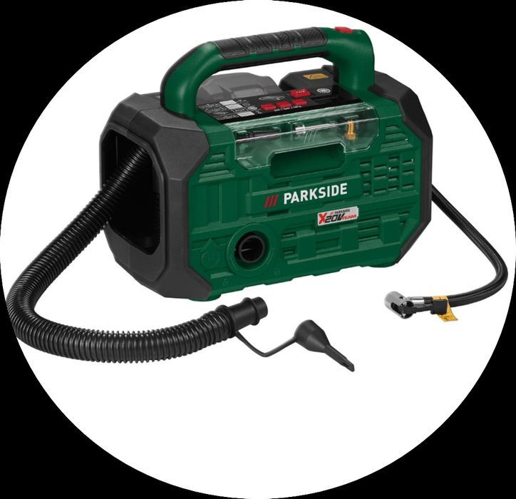 Parkside 20V kompresor akumulatorowy X20 Team nowy gwarancja