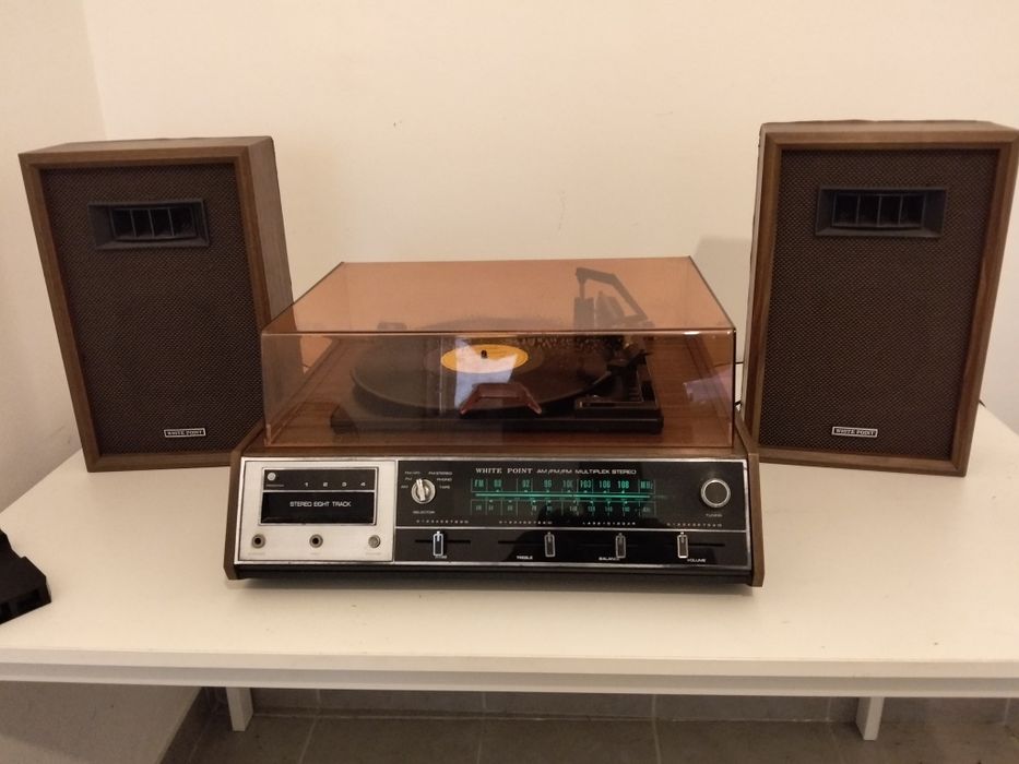 Radio Girasiscos Vintage, White Point Model 4588