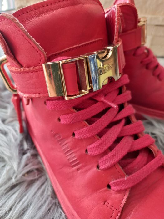 Sneakersy Carinii roz 36 skóra