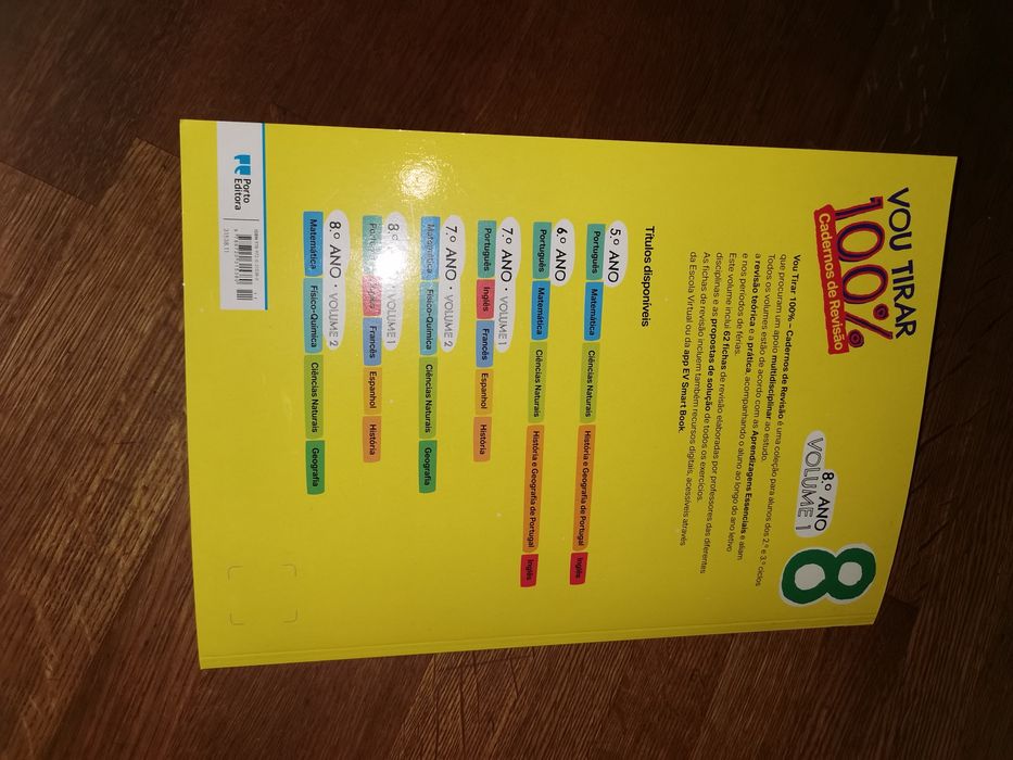Livro vou tirar 100% 8°ano