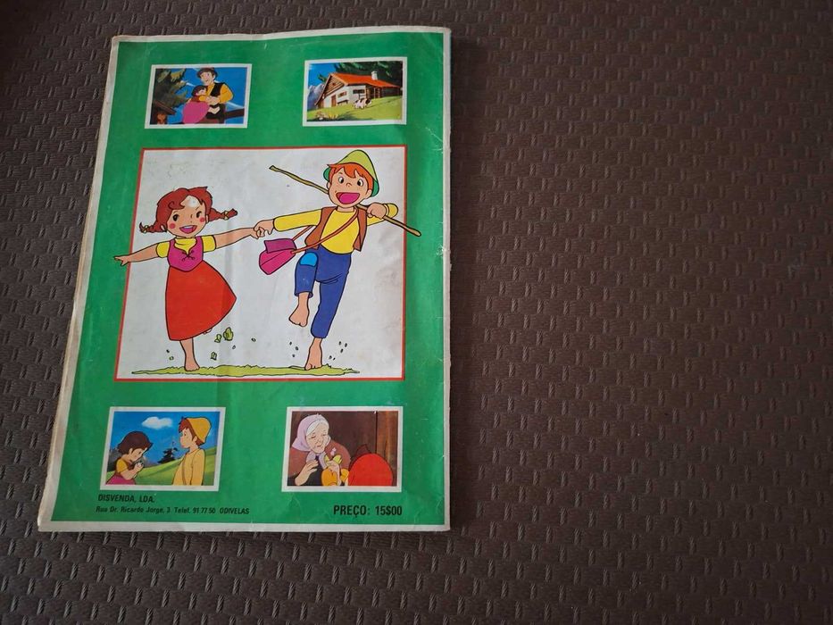 Caderneta de cromos - Heidi (Completa com 210 cromos)
