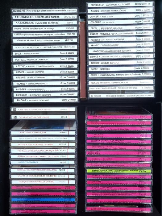 Música tradicional, clássica, jazz/americana